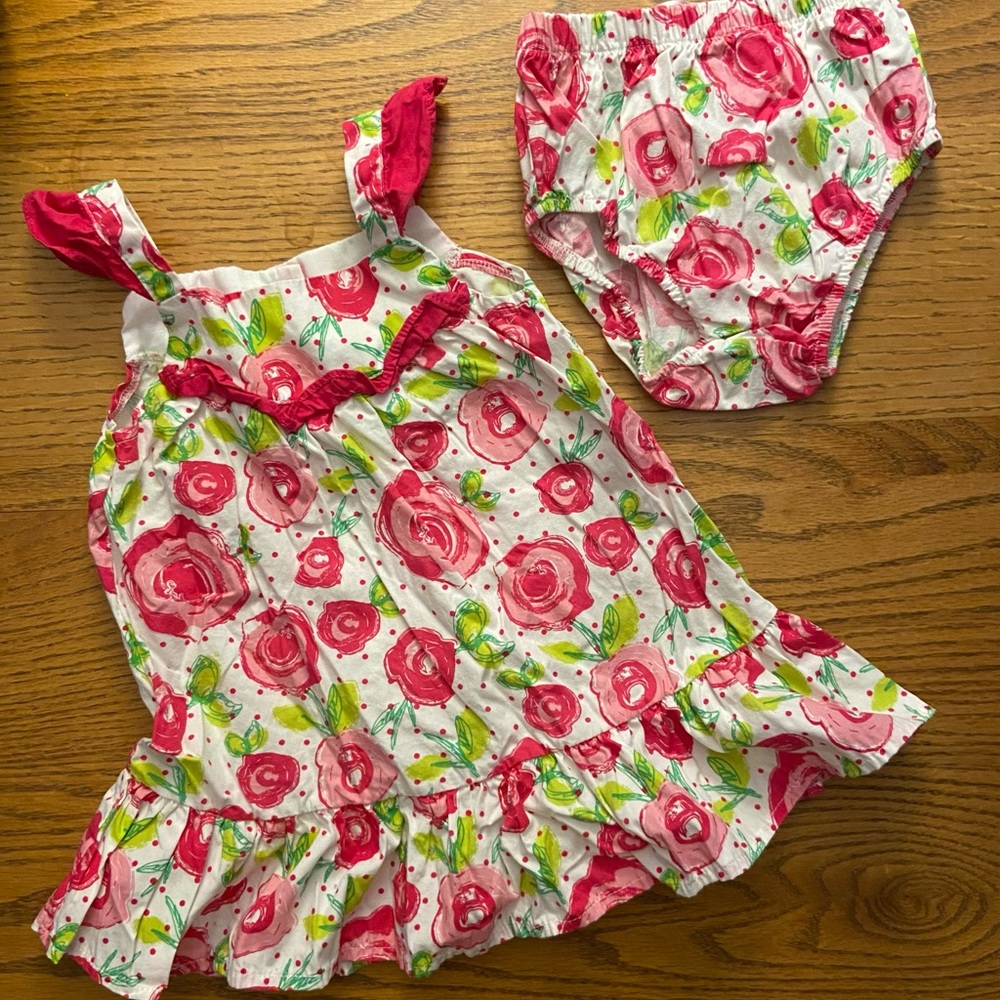 Lilybird 12m dress set